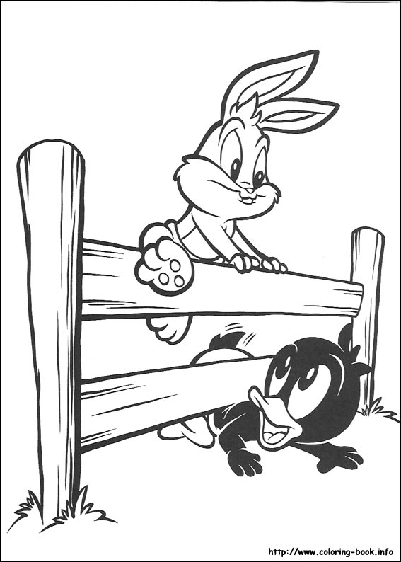 Baby Looney Tunes coloring picture